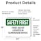 Signmission Safety Culture Sign, 24 in Width, Vinyl Decal, Rectangle OS-2PACK-SF-D-1824-L-10624 - alternate 4